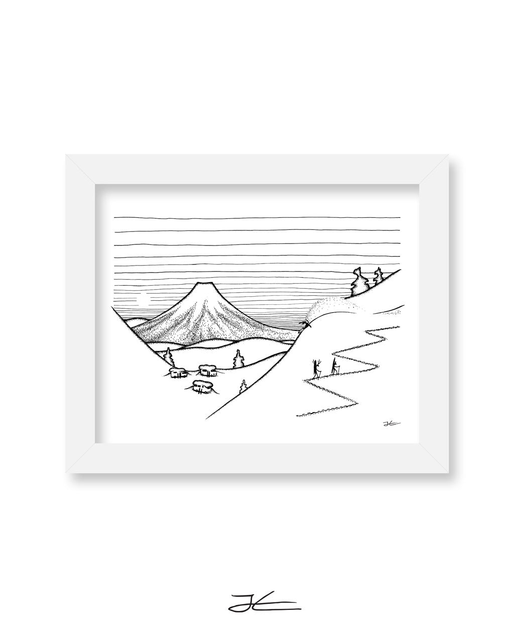 Powderlife Gentemstick Collab - Print/ Framed Print