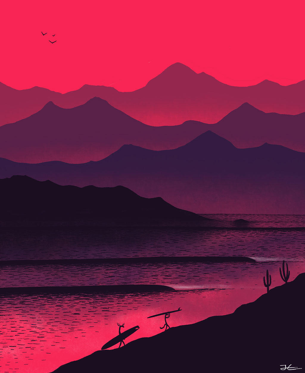 Purple Dreams - Print/ Framed Print