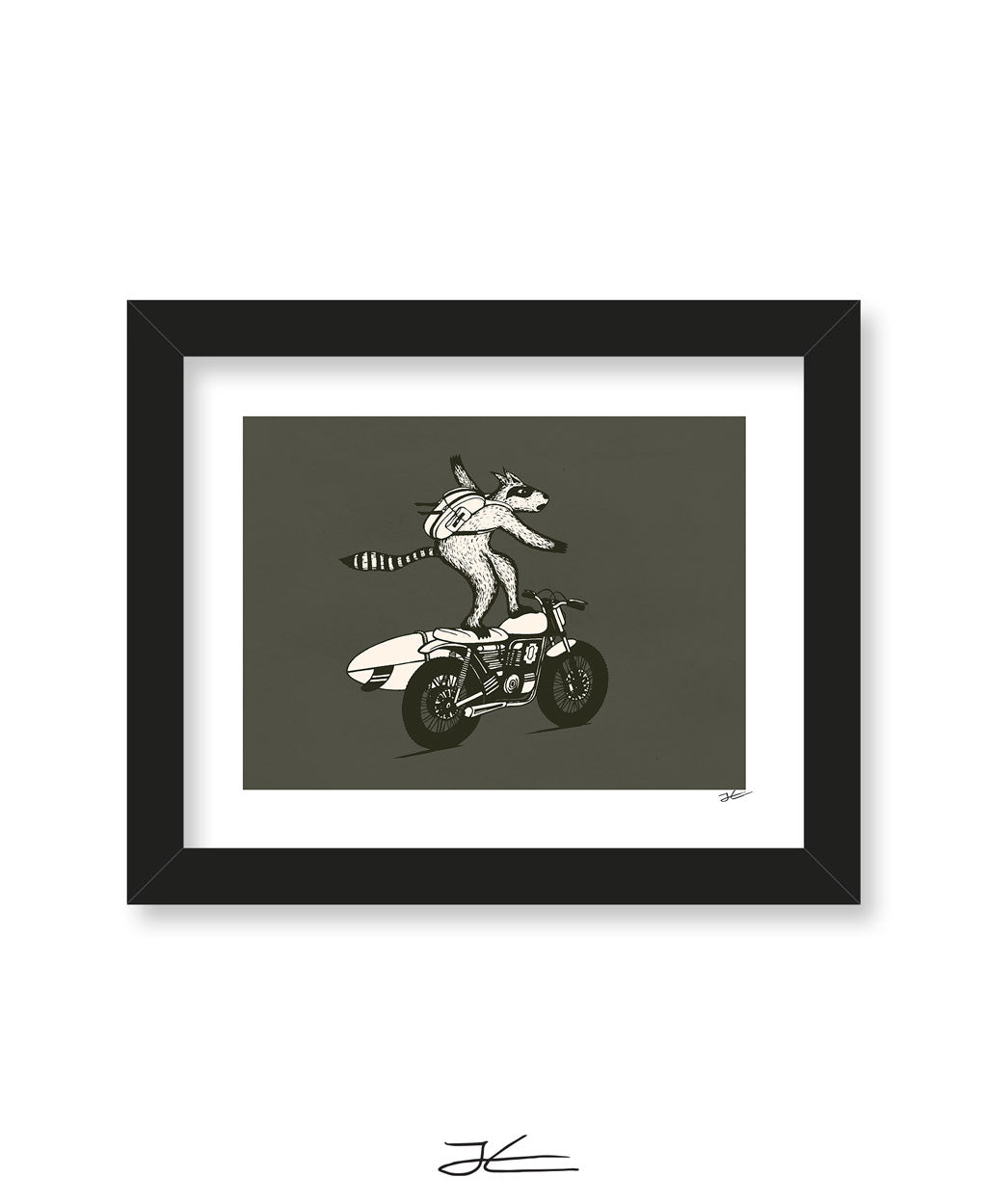 Radical Raccoon - Print/ Framed Print