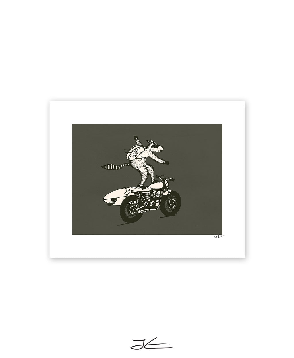 Radical Raccoon - Print/ Framed Print