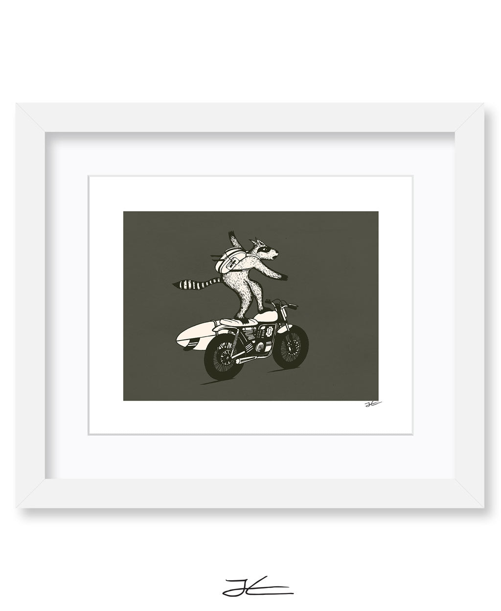 Radical Raccoon - Print/ Framed Print