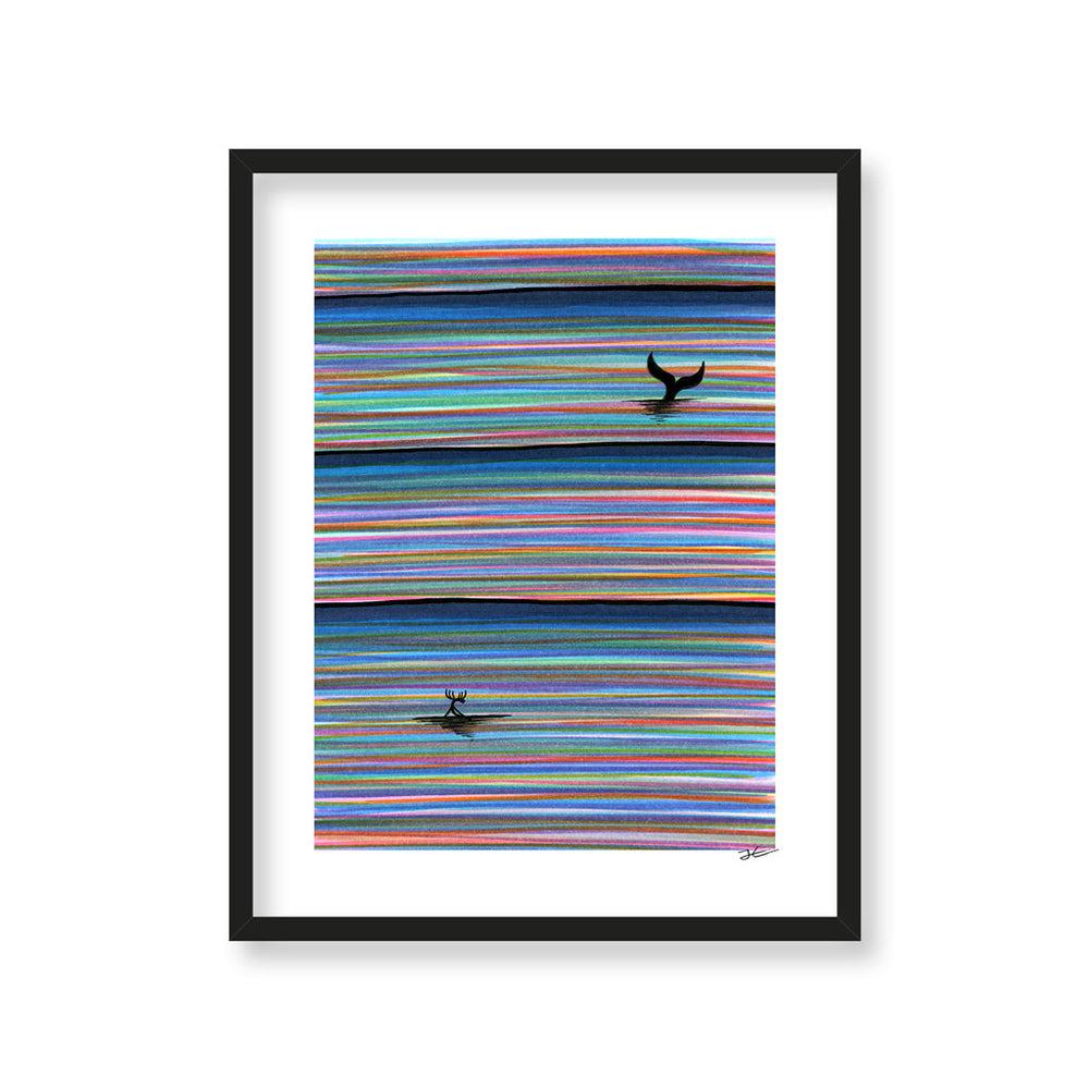
                  
                    Rainbow Lineup - Print/ Framed Print
                  
                