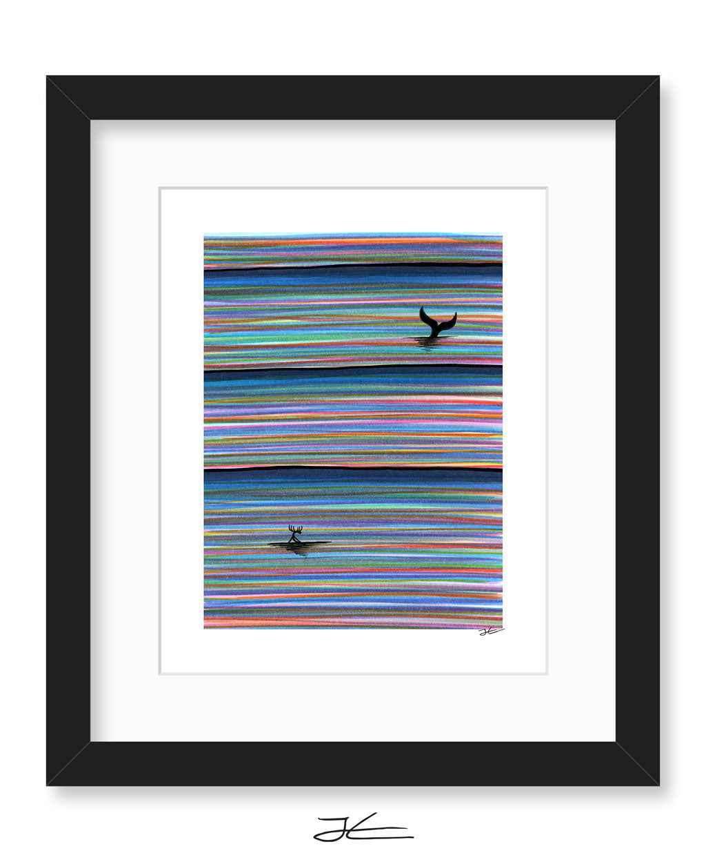 Rainbow Lineup - Print/ Framed Print