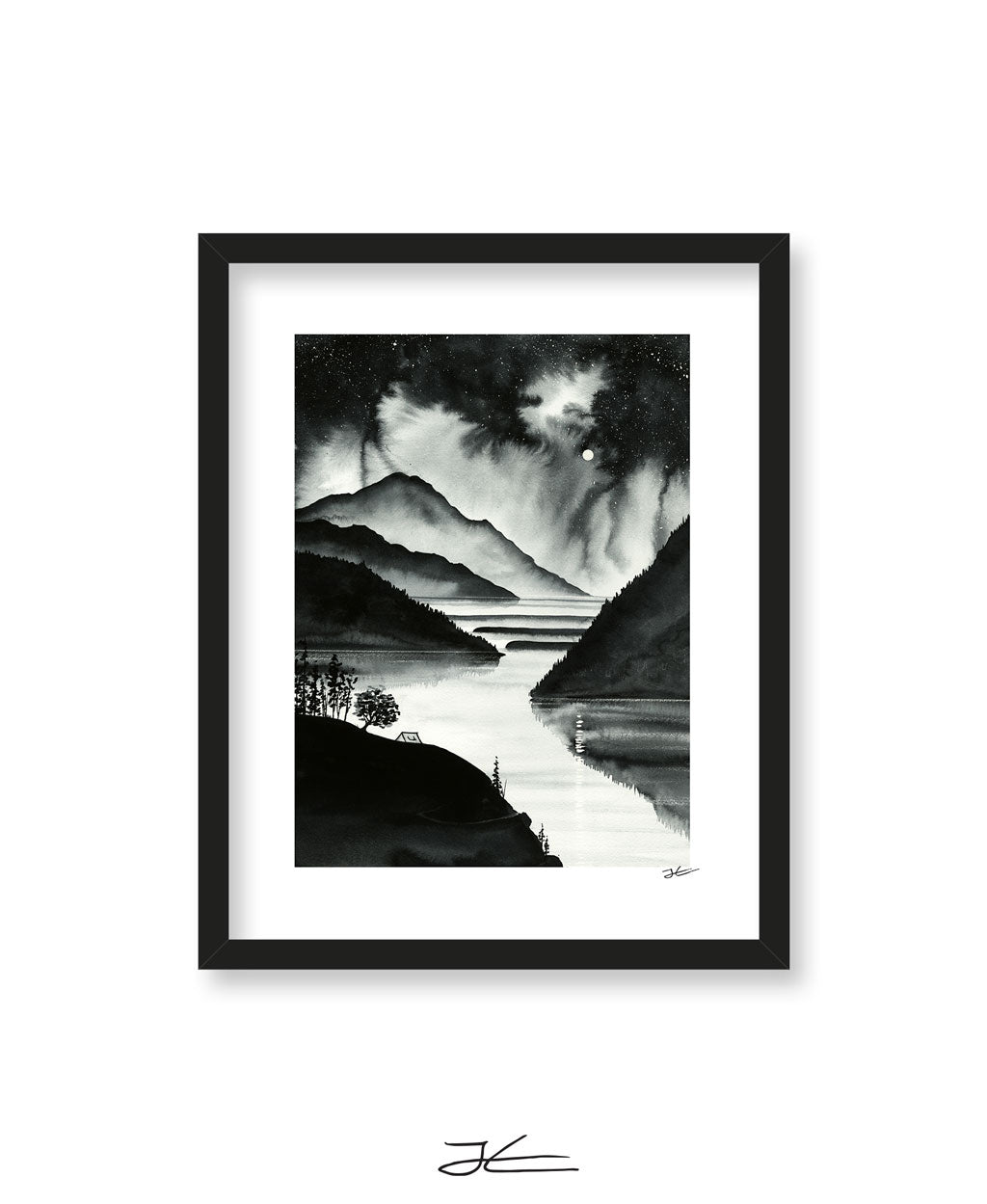 River Mouth Down South - Print/ Framed Print