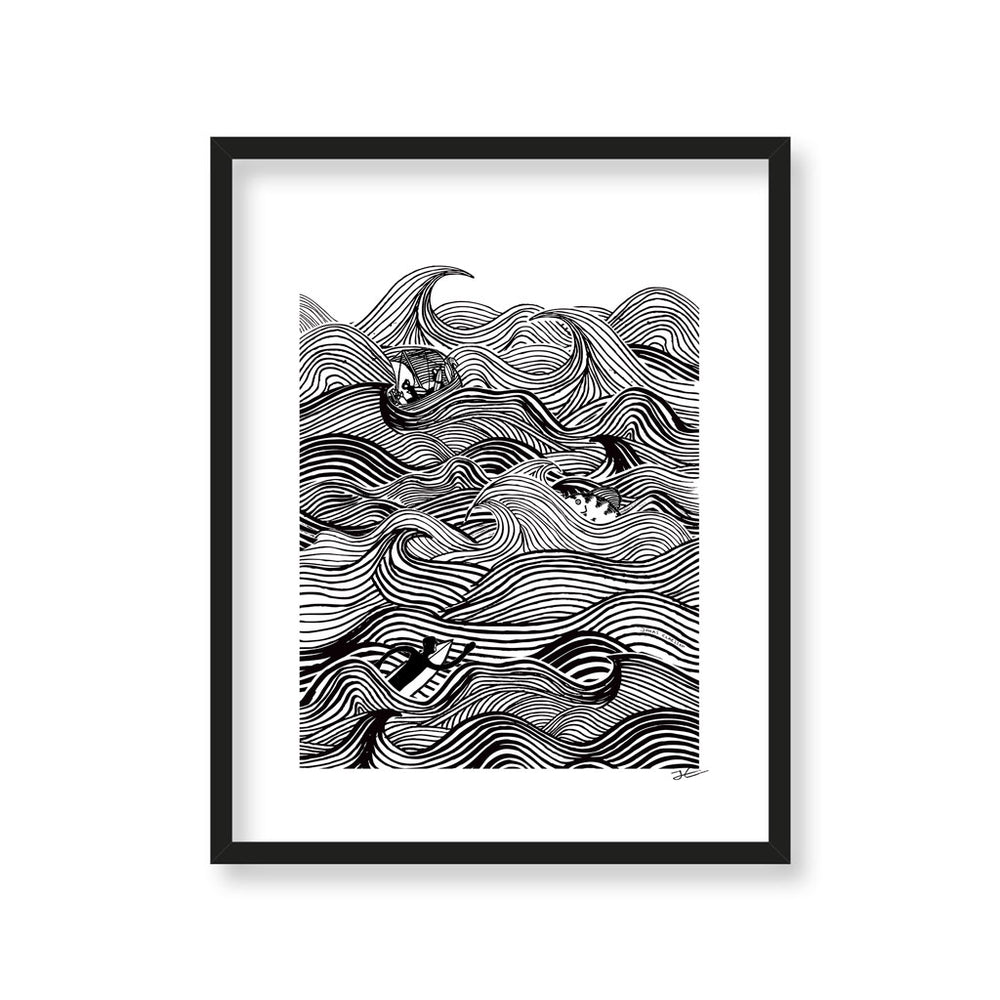 
                  
                    Rough Surf - Print/ Framed Print
                  
                