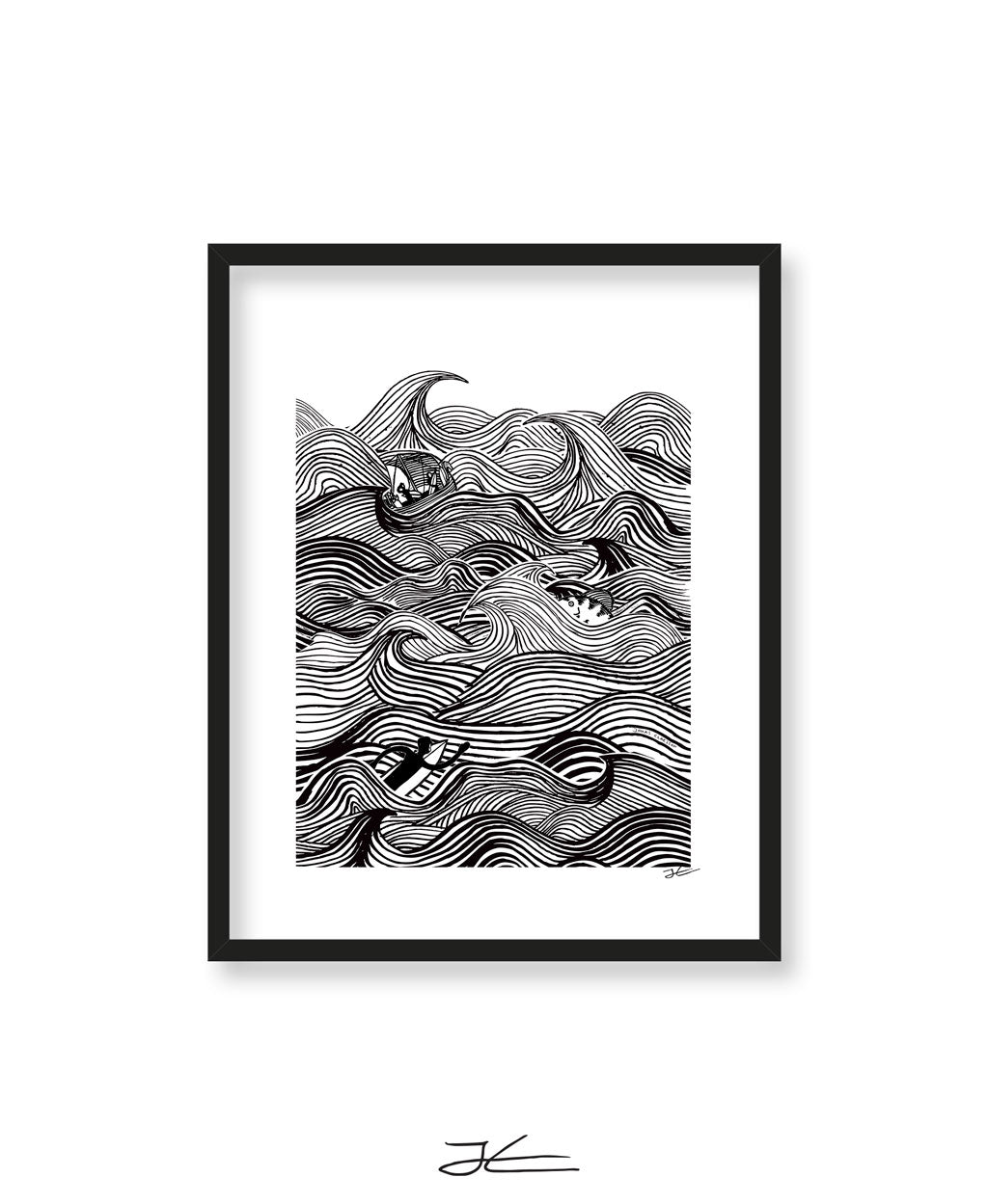Rough Surf - Print/ Framed Print