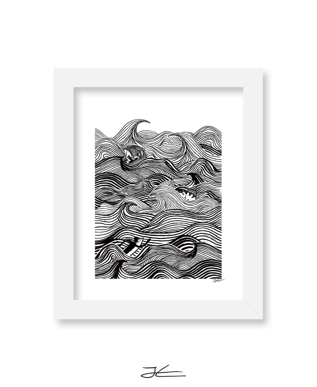 Rough Surf - Print/ Framed Print