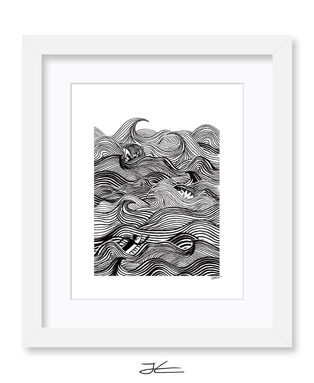 Rough Surf - Print/ Framed Print