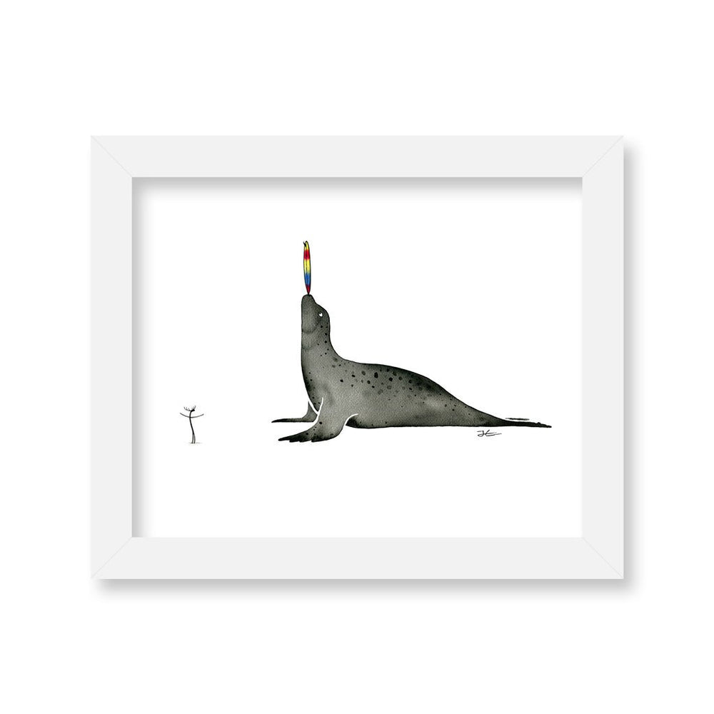 
                  
                    Seal Trick - Print/ Framed Print
                  
                