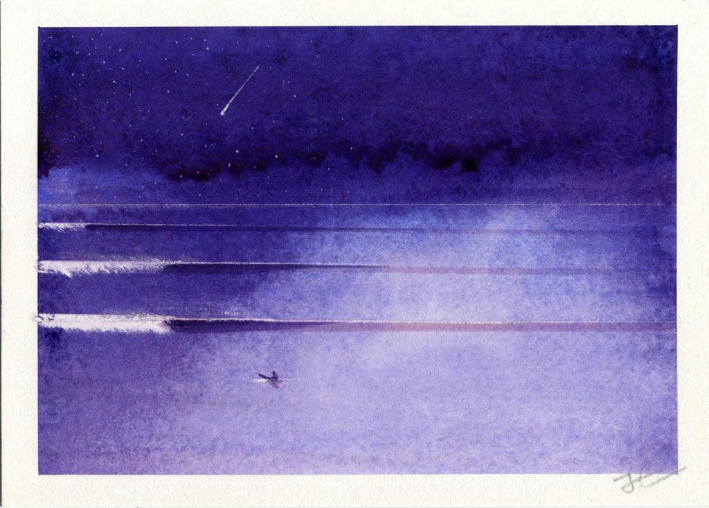 Shooting Star. Original illustration - SOLD OUT