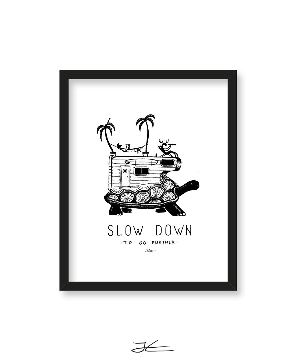 Slow Down - Print/ Framed Print