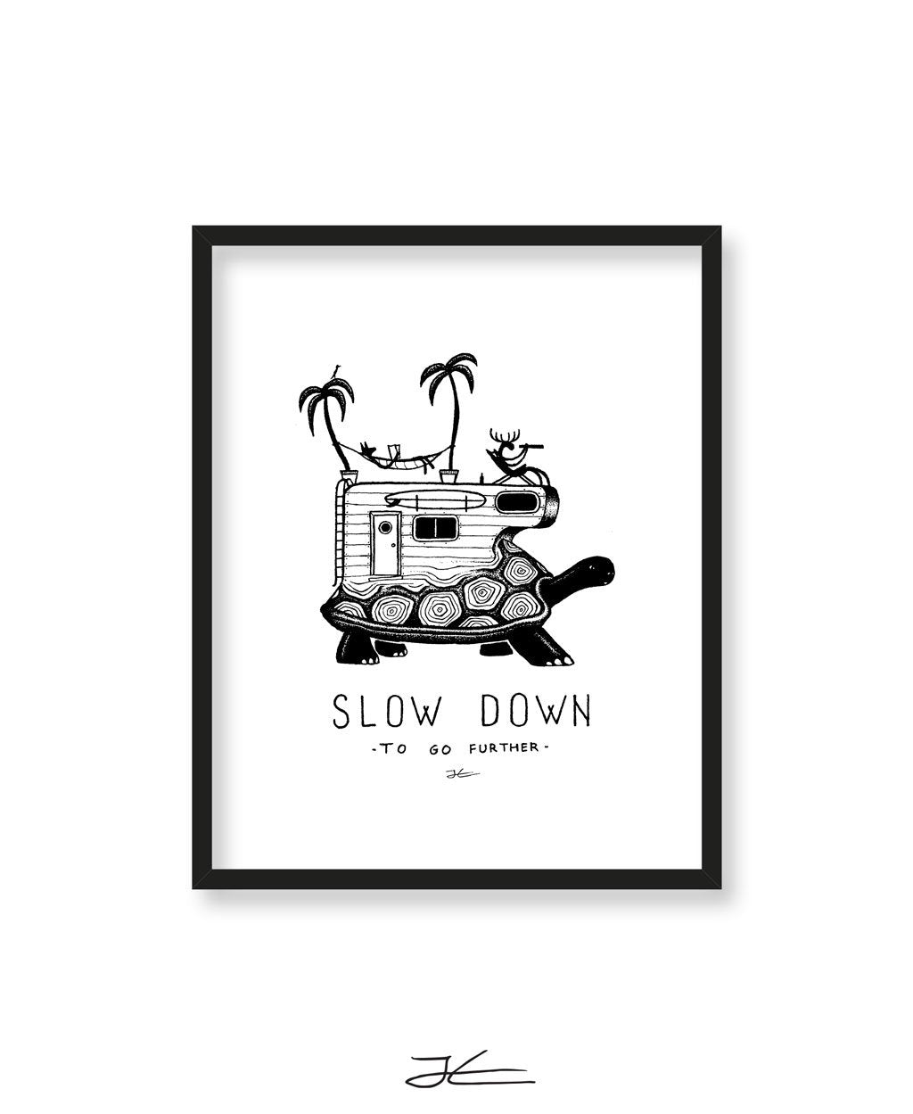 Slow Down - Print/ Framed Print