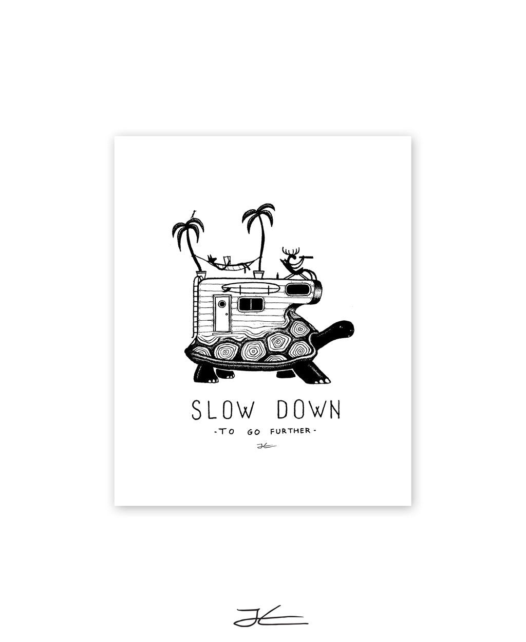 Slow Down - Print/ Framed Print