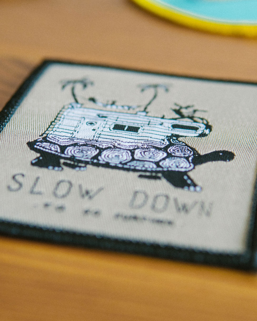 Slow Down Woven Patch