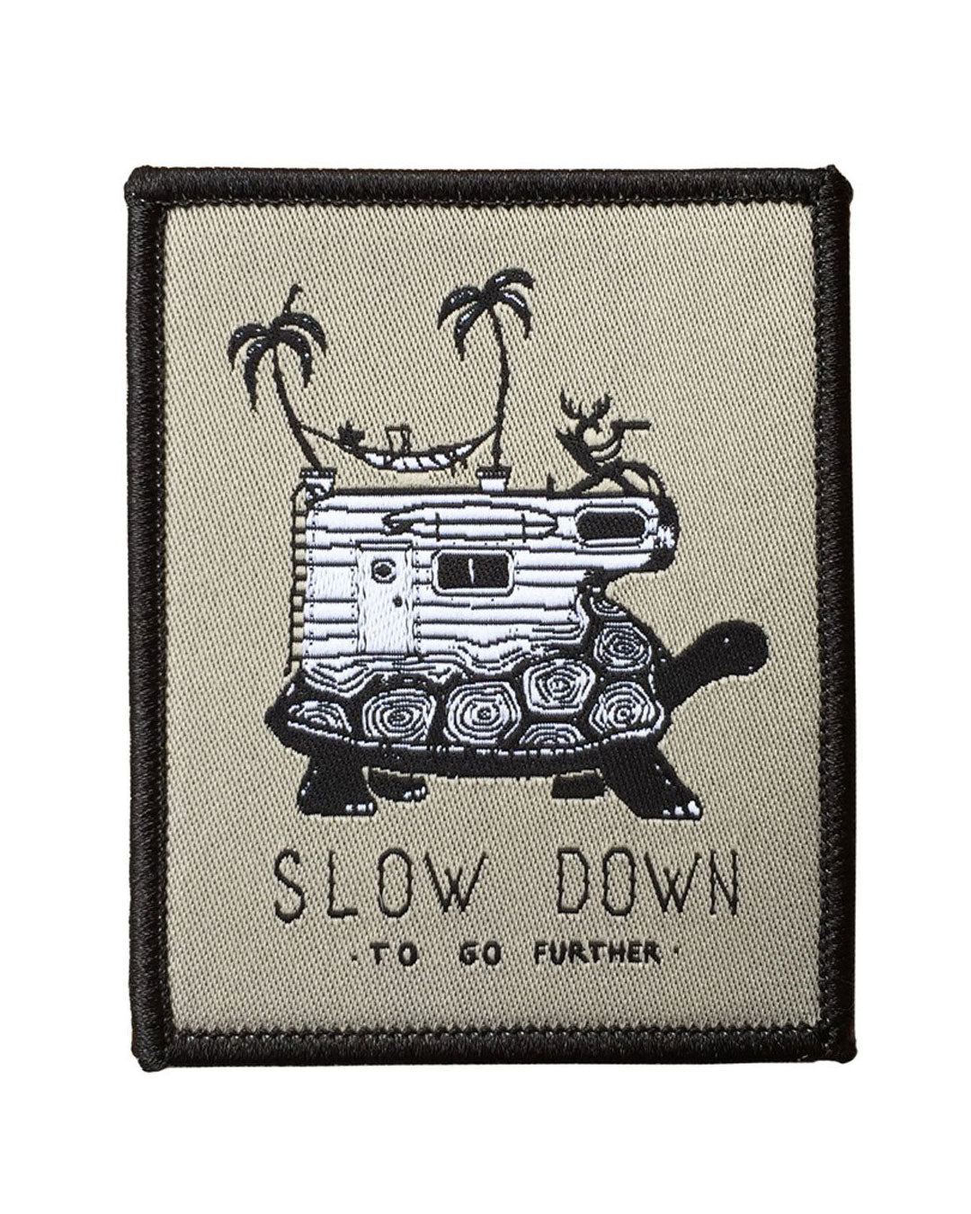 Slow Down Woven Patch