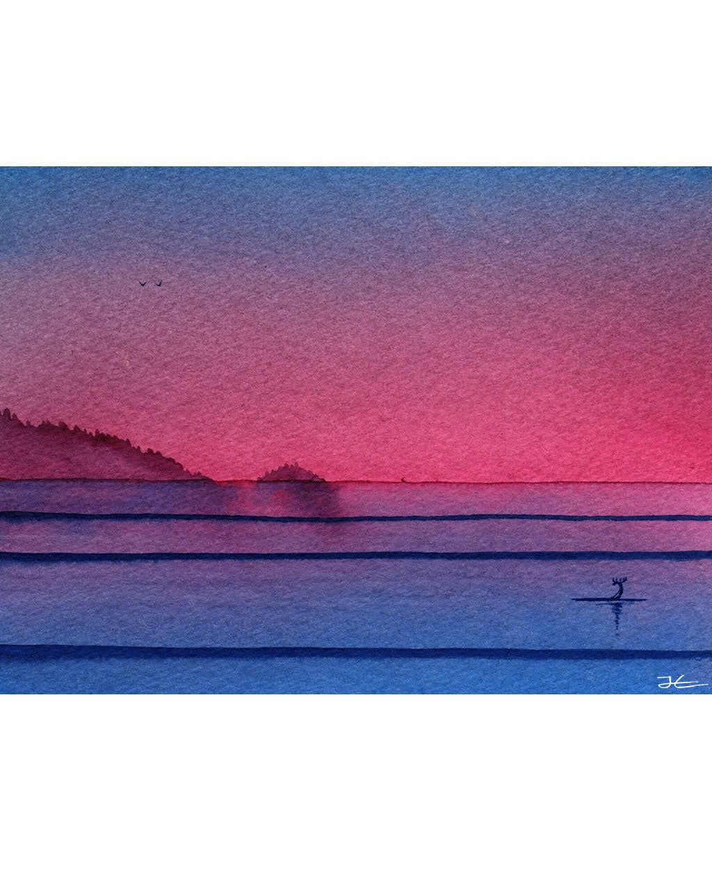 Small Evening Session - Print/ Framed Print