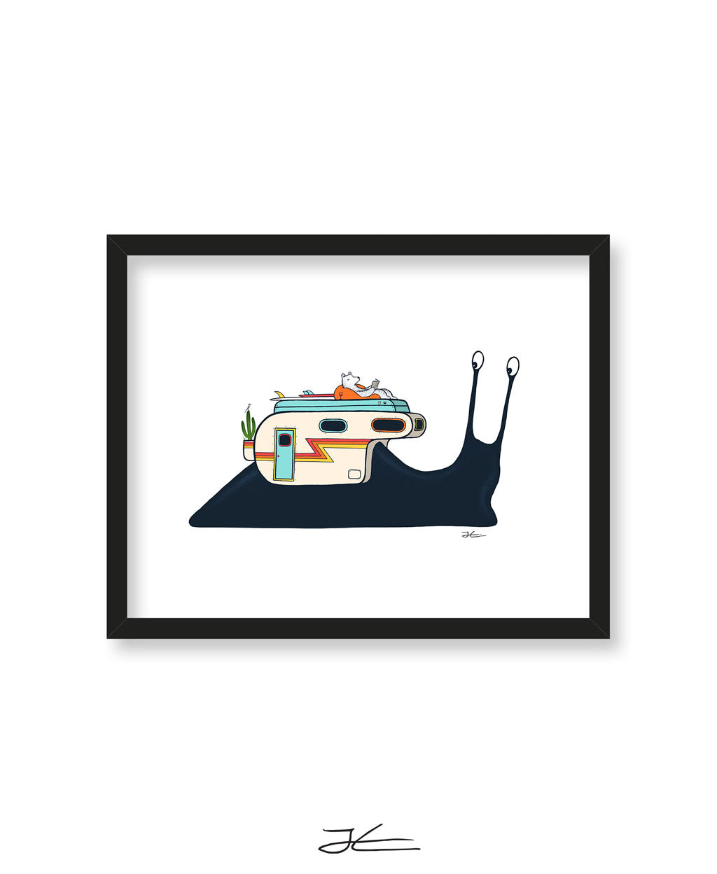 Snail Rig - Print/ Framed Print