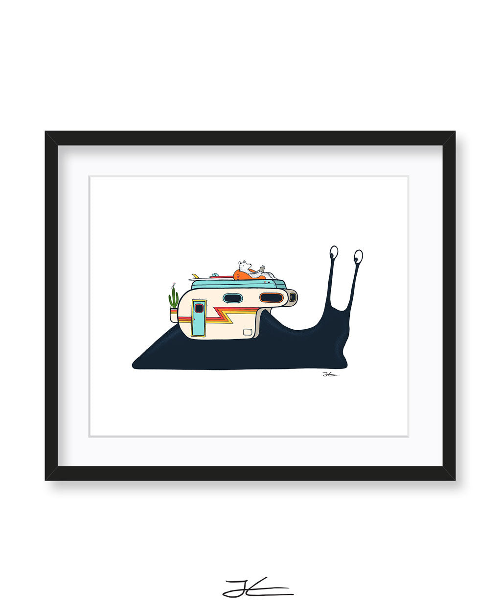 Snail Rig - Print/ Framed Print