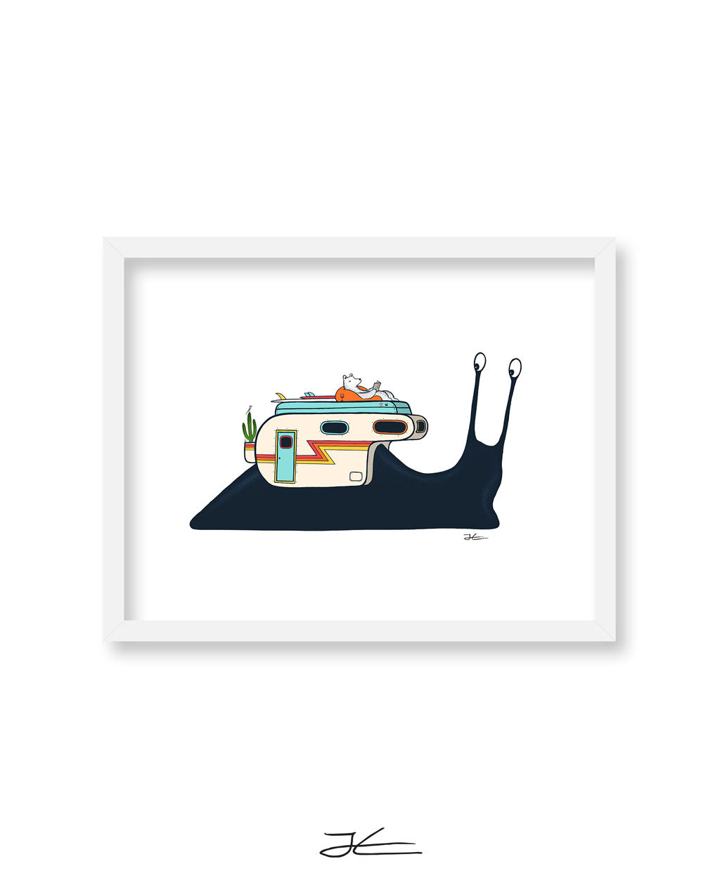 Snail Rig - Print/ Framed Print