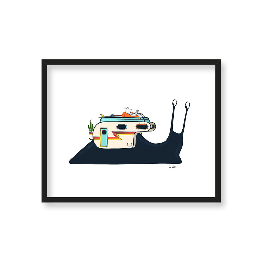 
                  
                    Snail Rig - Print/ Framed Print
                  
                