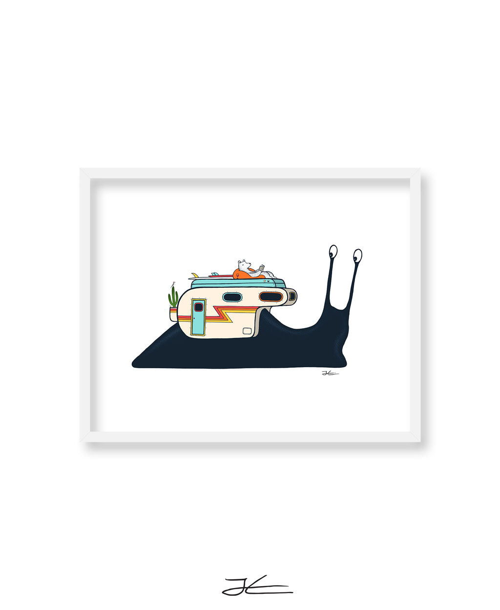 Snail Rig - Print/ Framed Print