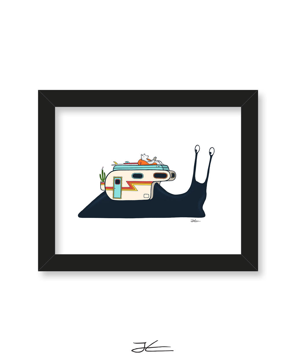 Snail Rig - Print/ Framed Print