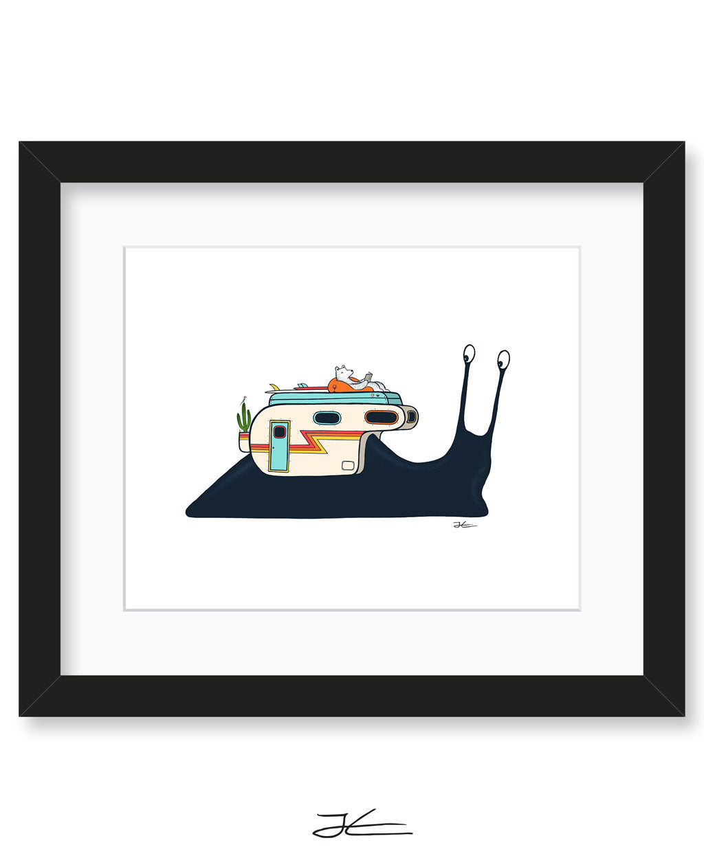 Snail Rig - Print/ Framed Print