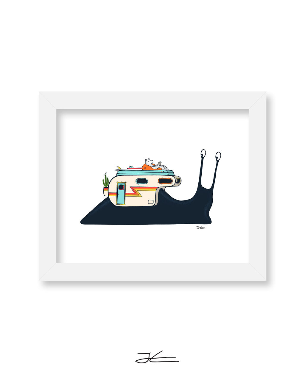 Snail Rig - Print/ Framed Print