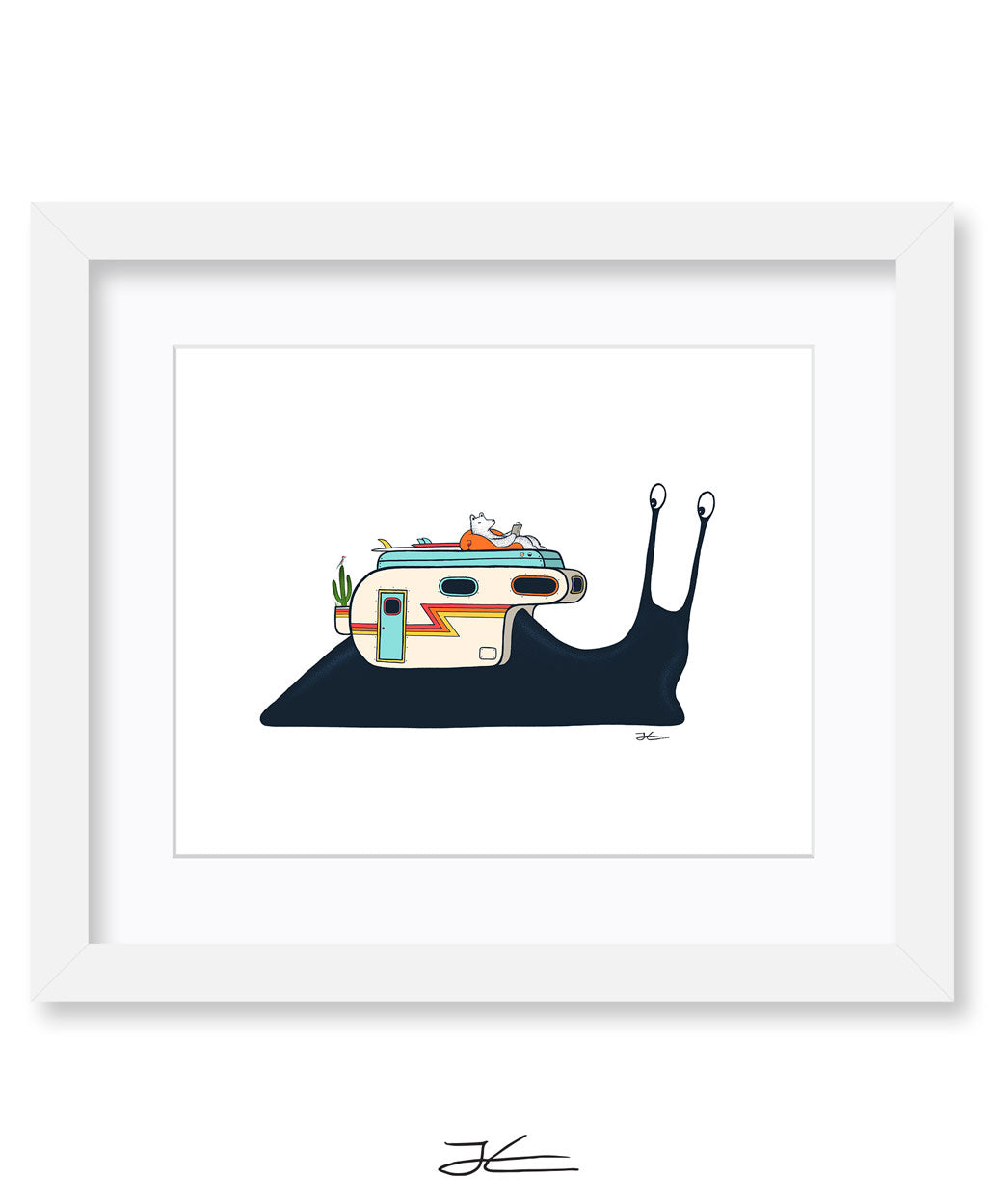 Snail Rig - Print/ Framed Print