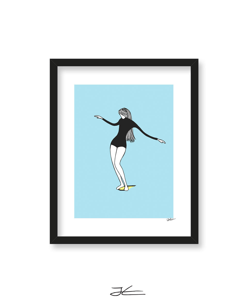 Spring Sliding - Print/ Framed Print