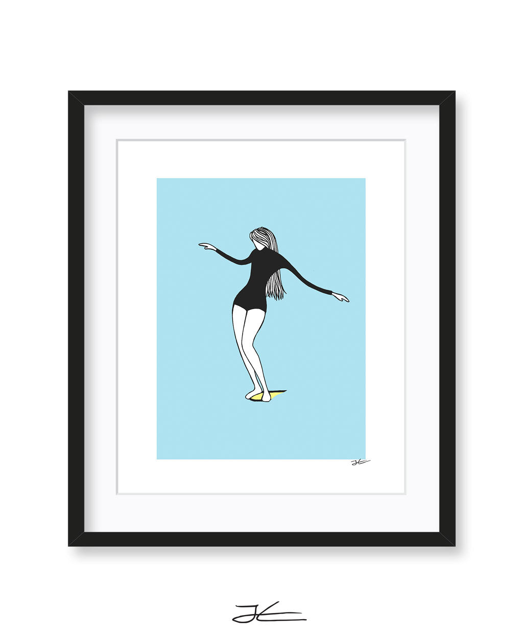 Spring Sliding - Print/ Framed Print