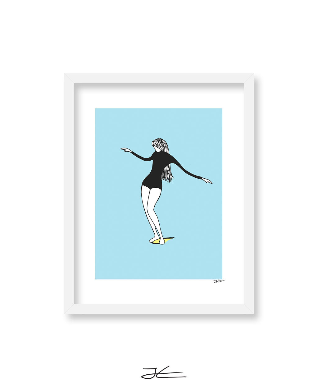 Spring Sliding - Print/ Framed Print