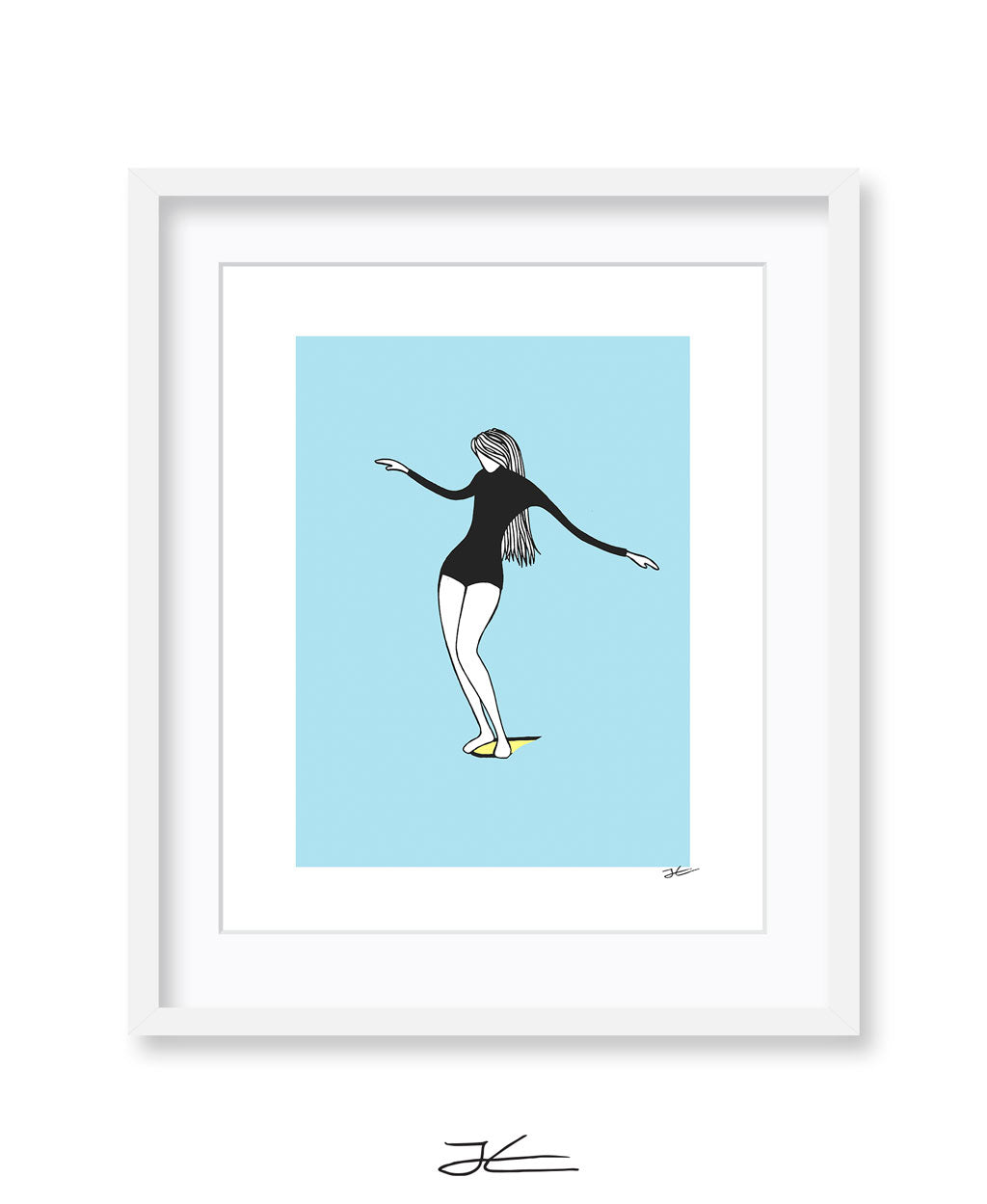 Spring Sliding - Print/ Framed Print