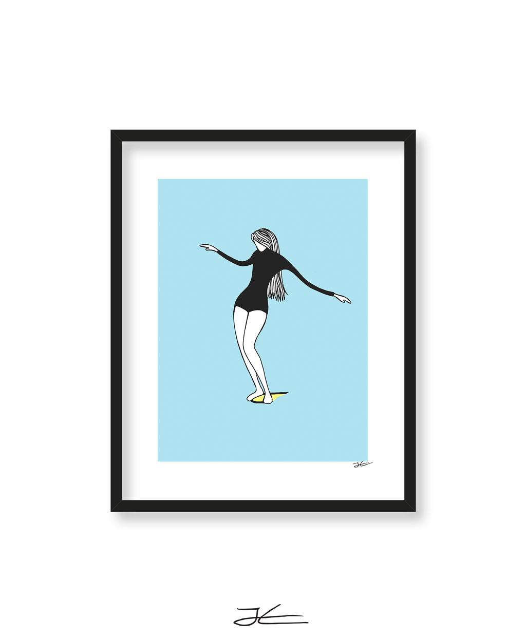 Spring Sliding - Print/ Framed Print