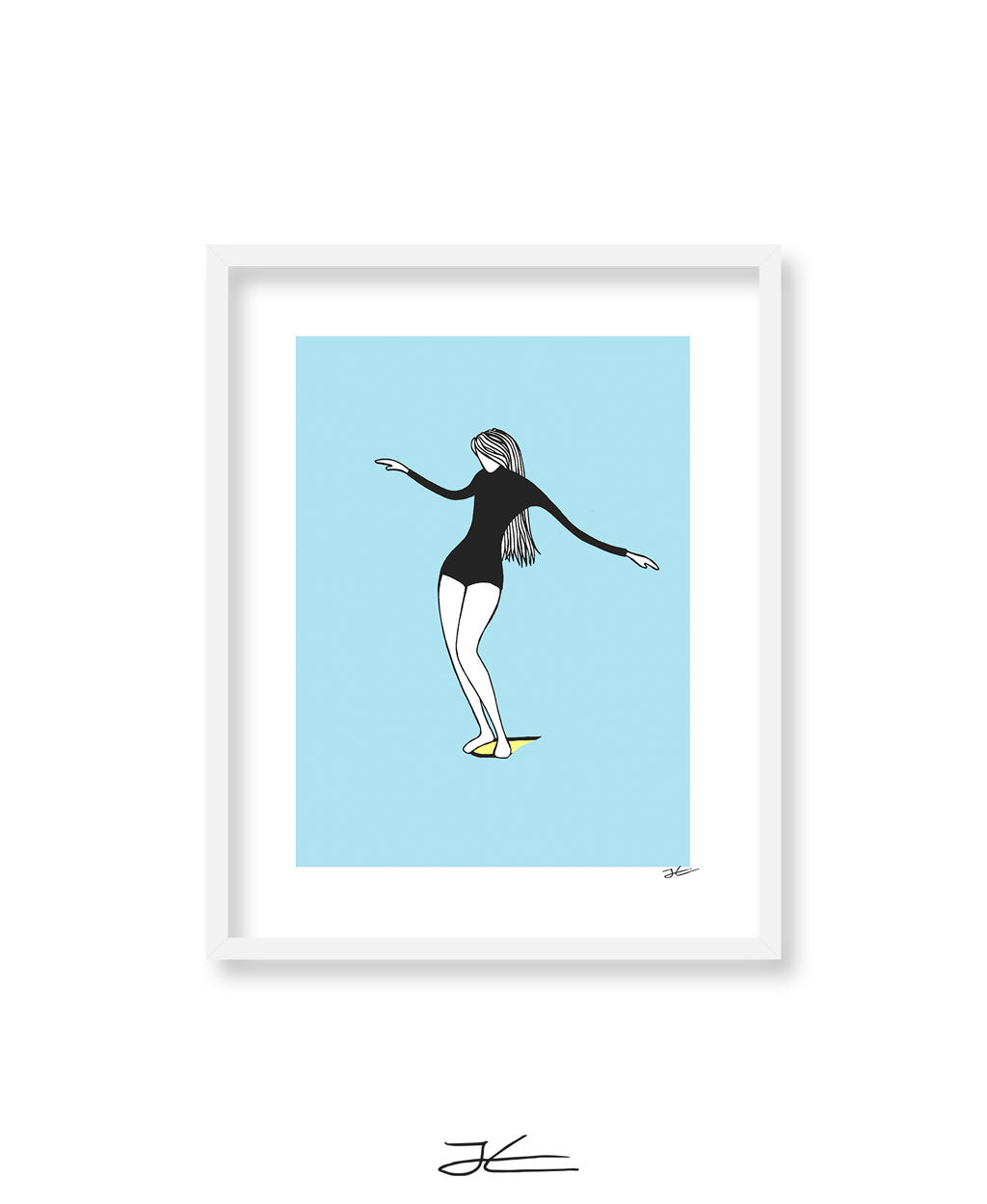 Spring Sliding - Print/ Framed Print