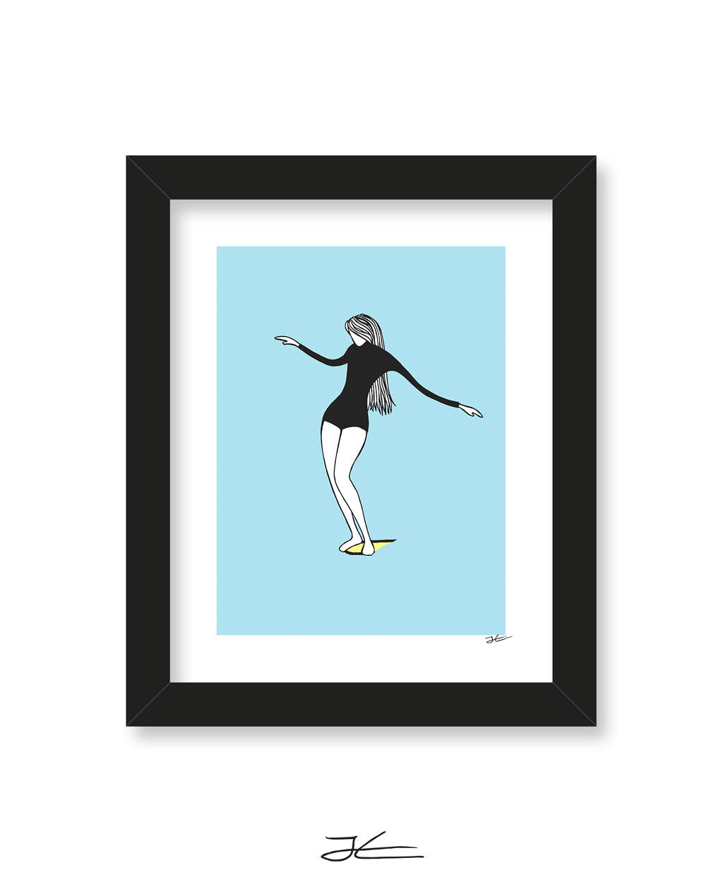 Spring Sliding - Print/ Framed Print