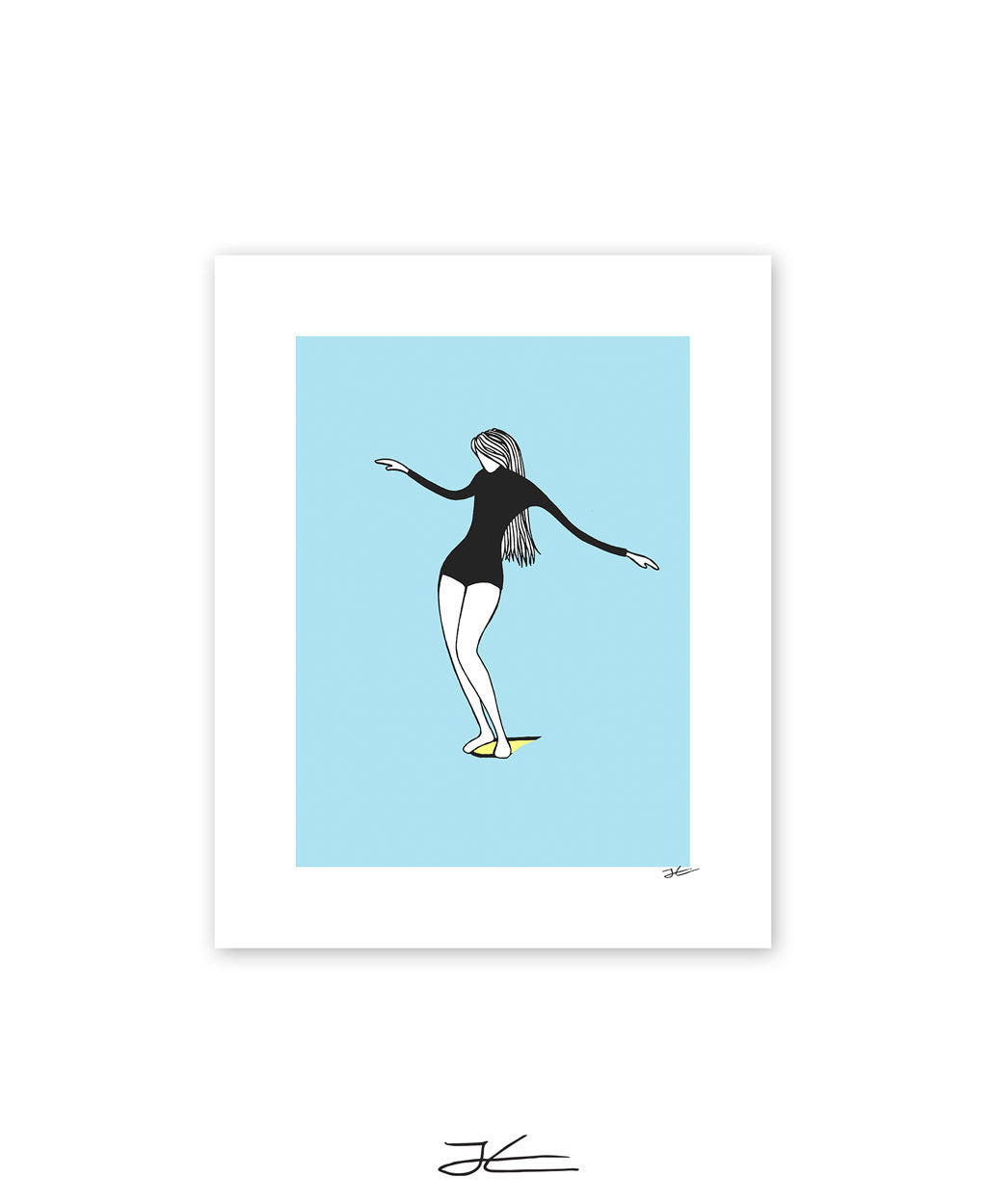 Spring Sliding - Print/ Framed Print