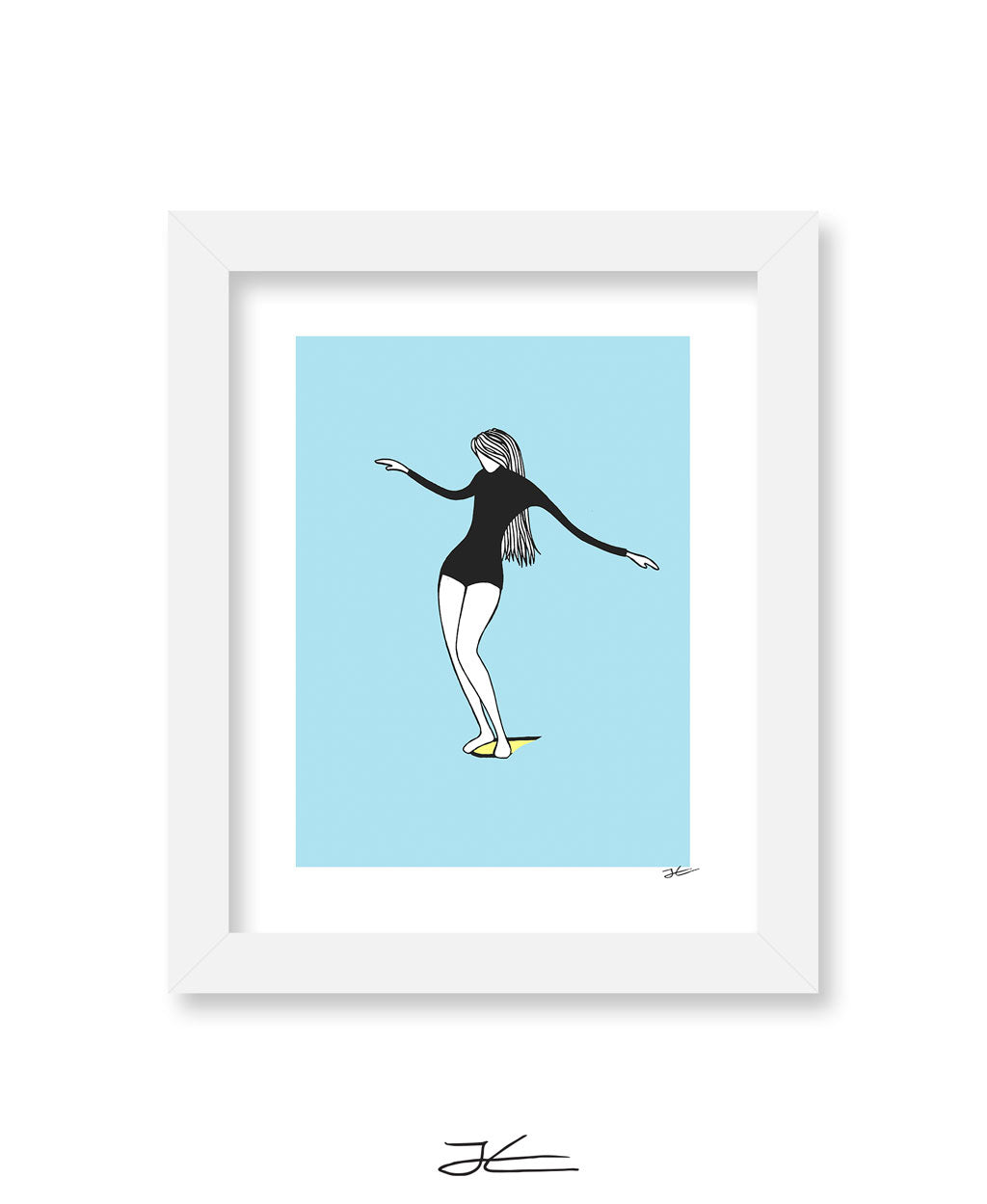 Spring Sliding - Print/ Framed Print