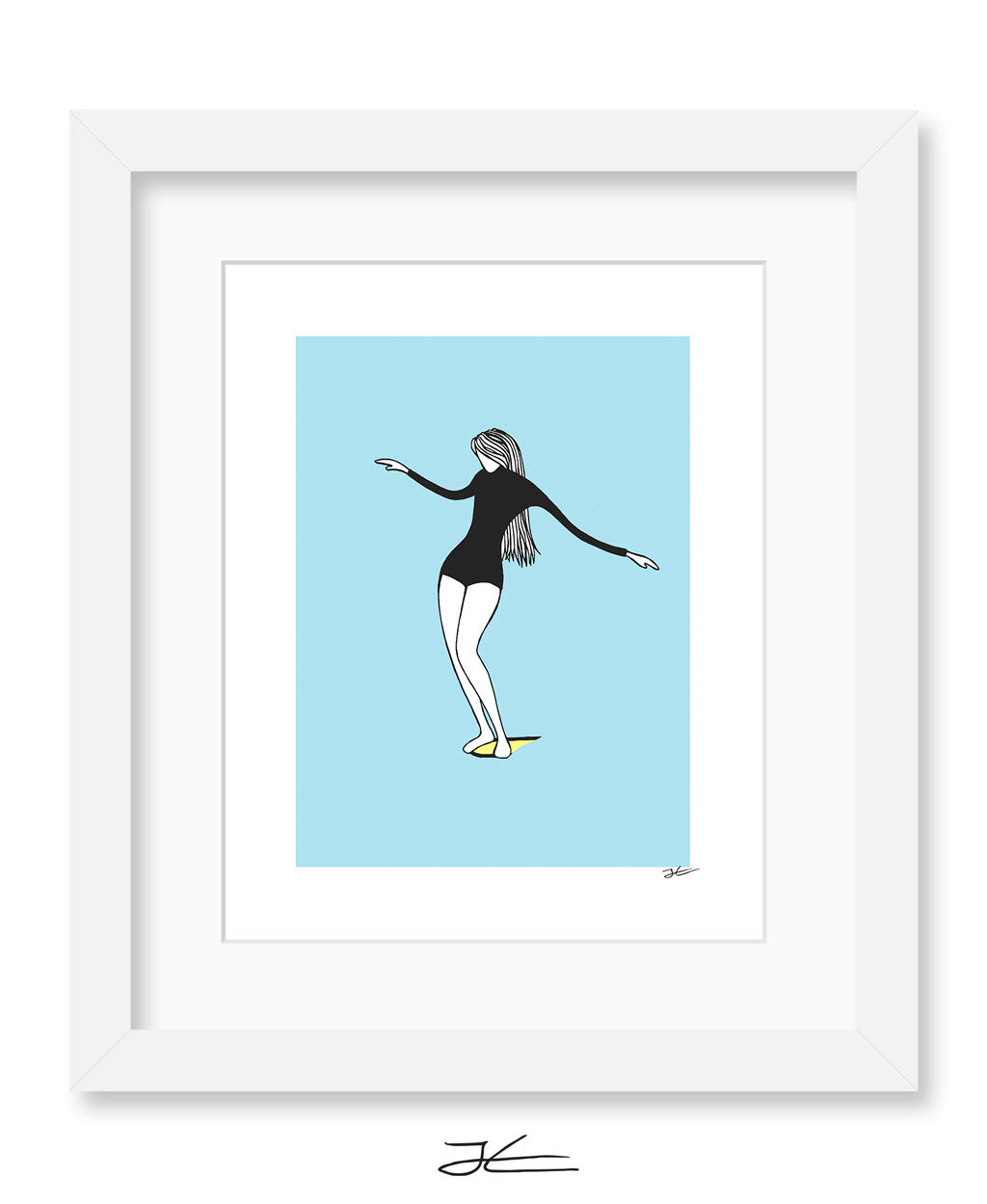 Spring Sliding - Print/ Framed Print