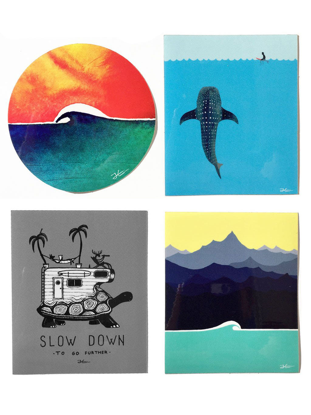 Super Sticker Bundle (4 Stickers)