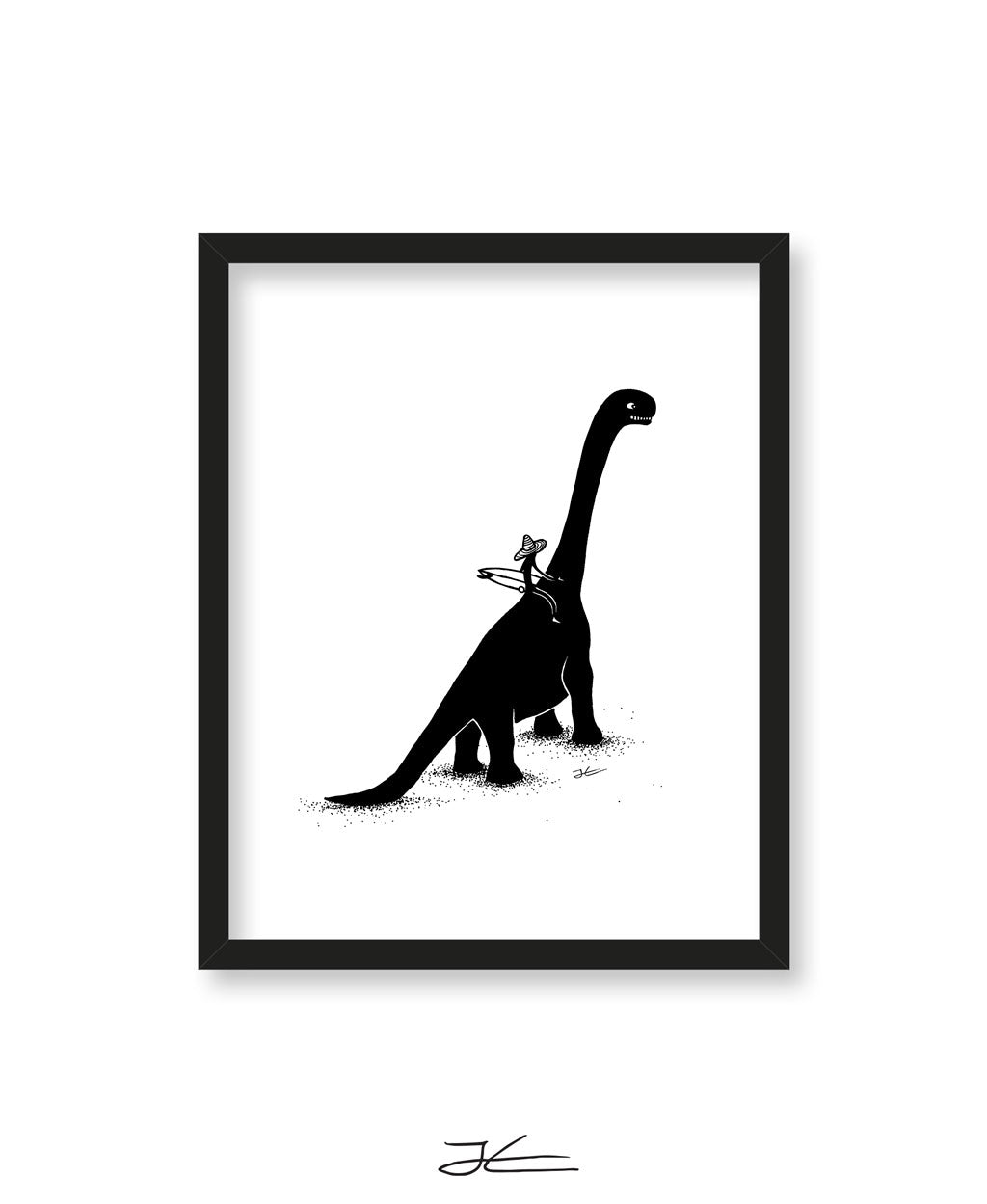 Stokeasaurus - Print/ Framed Print