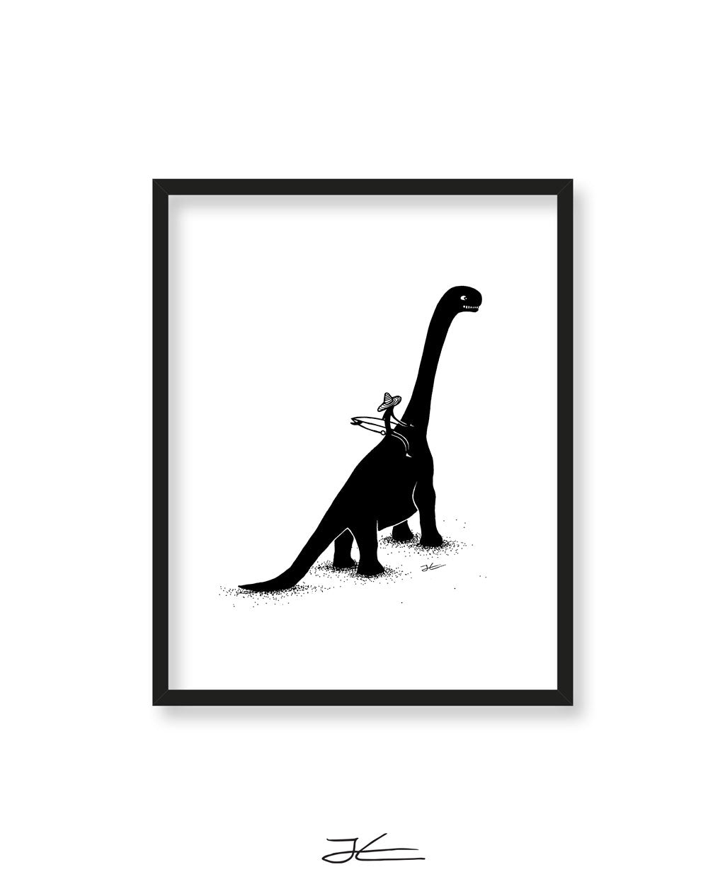Stokeasaurus - Print/ Framed Print