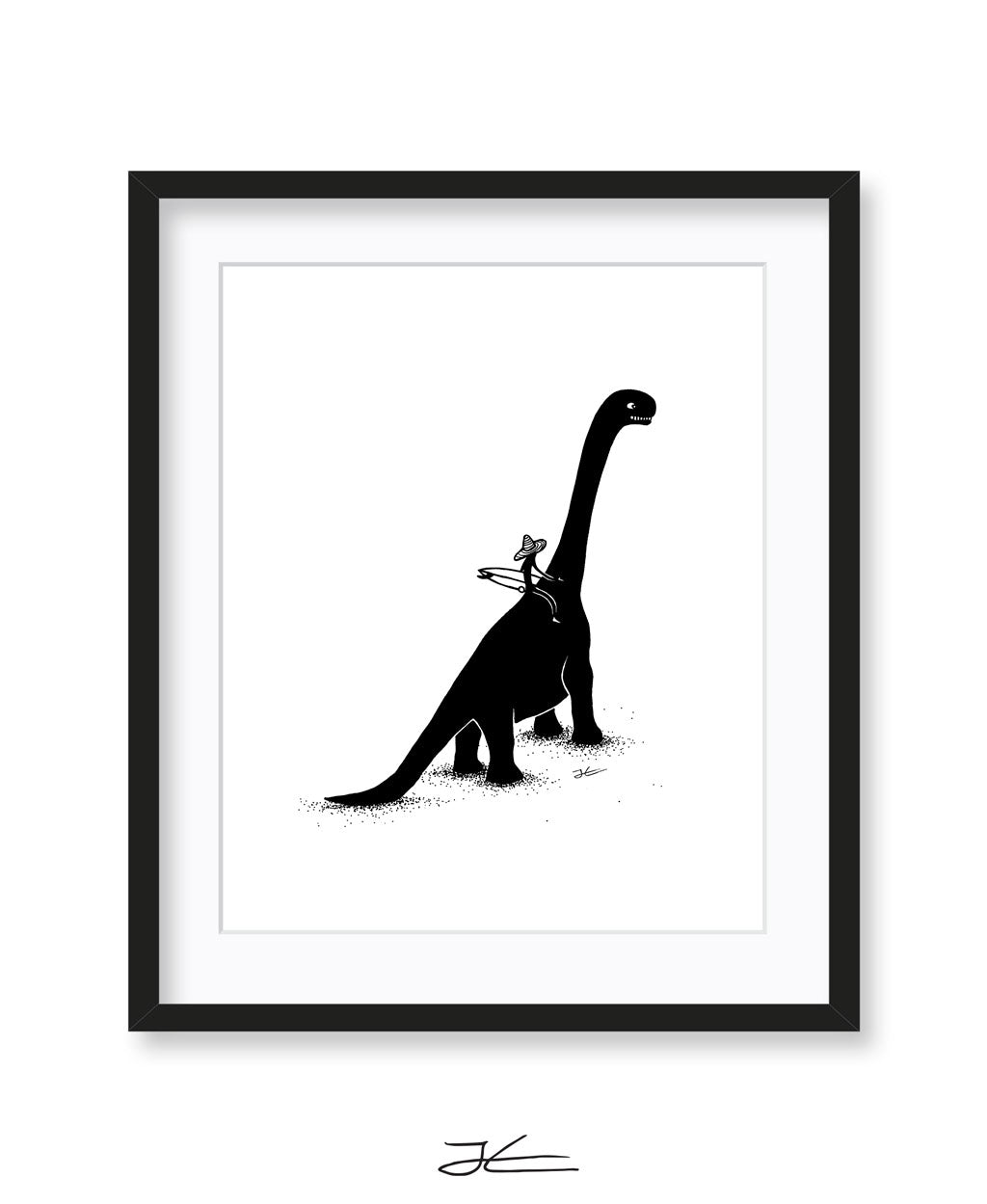 Stokeasaurus - Print/ Framed Print