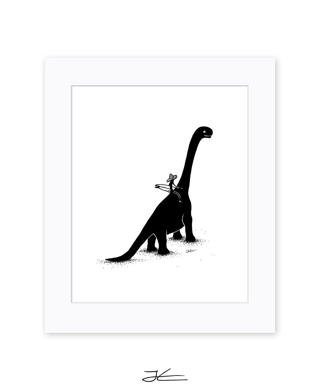Stokeasaurus - Print/ Framed Print