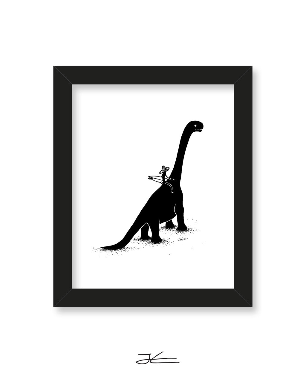 Stokeasaurus - Print/ Framed Print