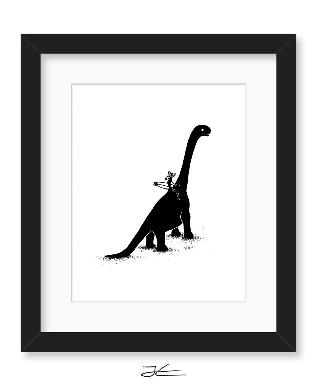 Stokeasaurus - Print/ Framed Print
