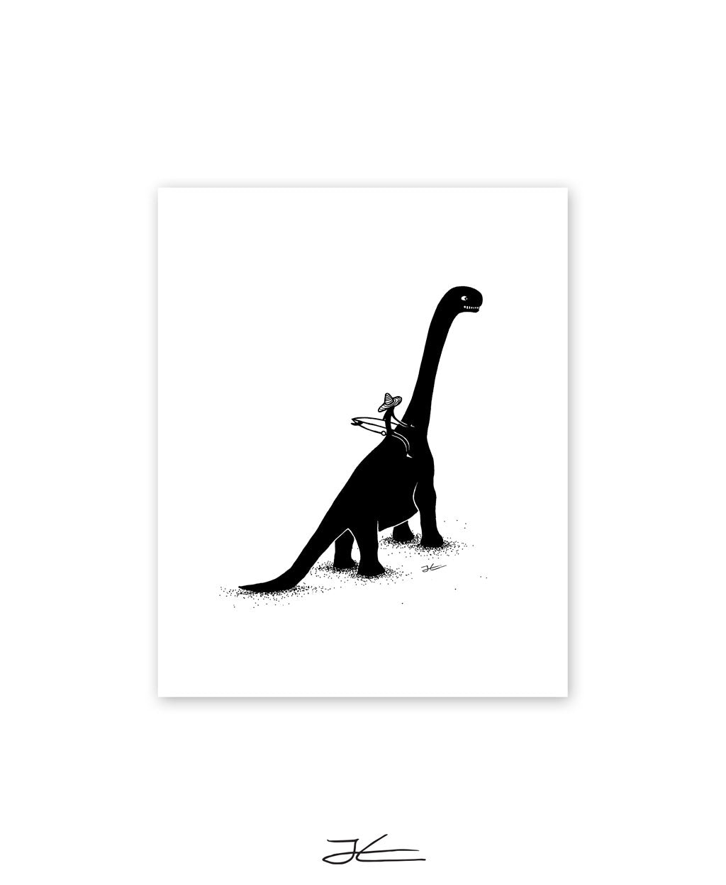 Stokeasaurus - Print/ Framed Print