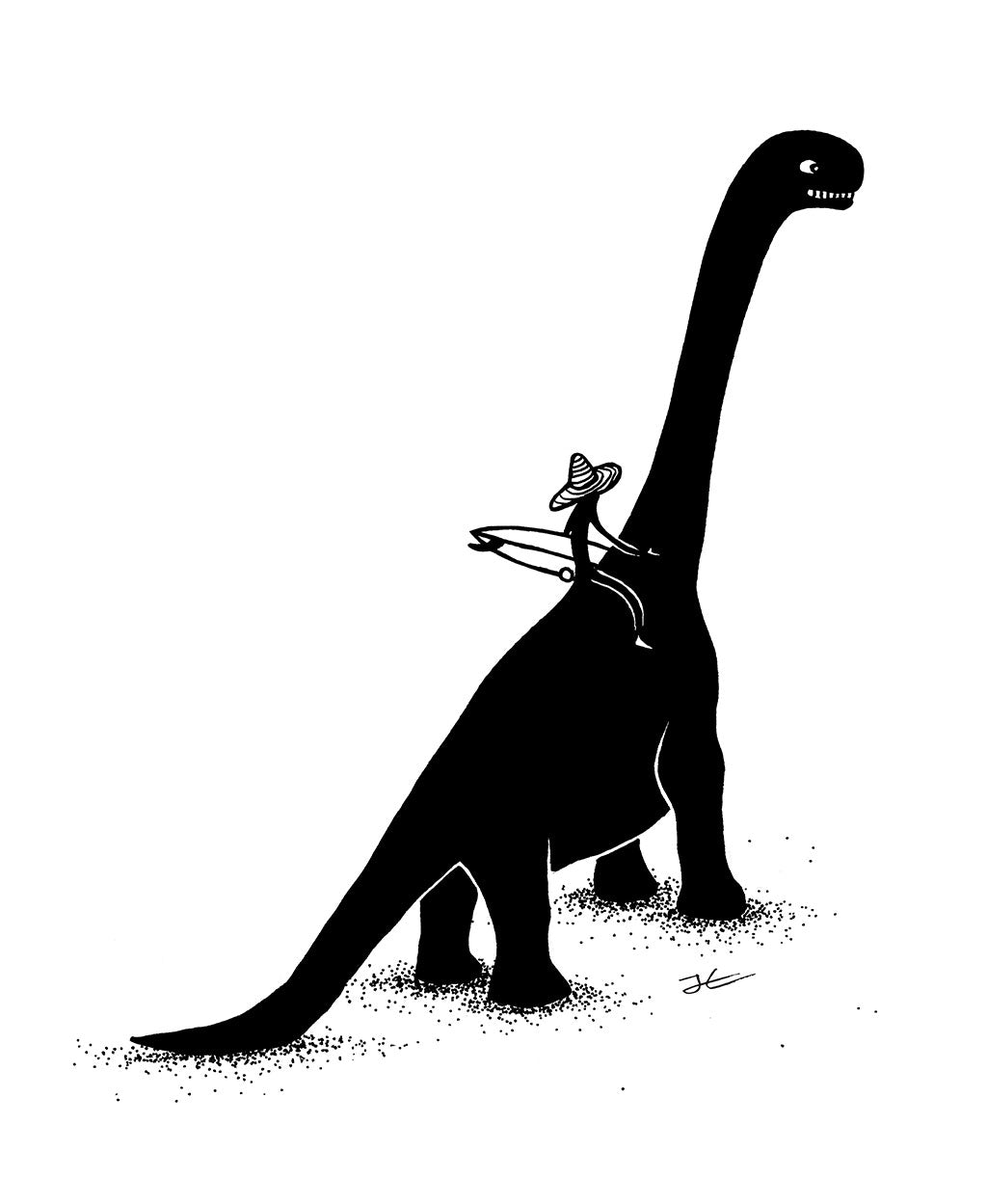 Stokeasaurus - Print/ Framed Print