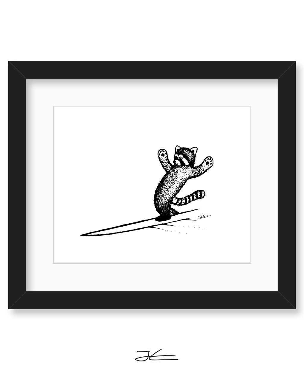Stoked Red Panda - Print/ Framed Print