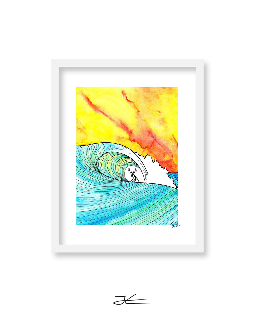 Sunset Slab - Print/ Framed Print